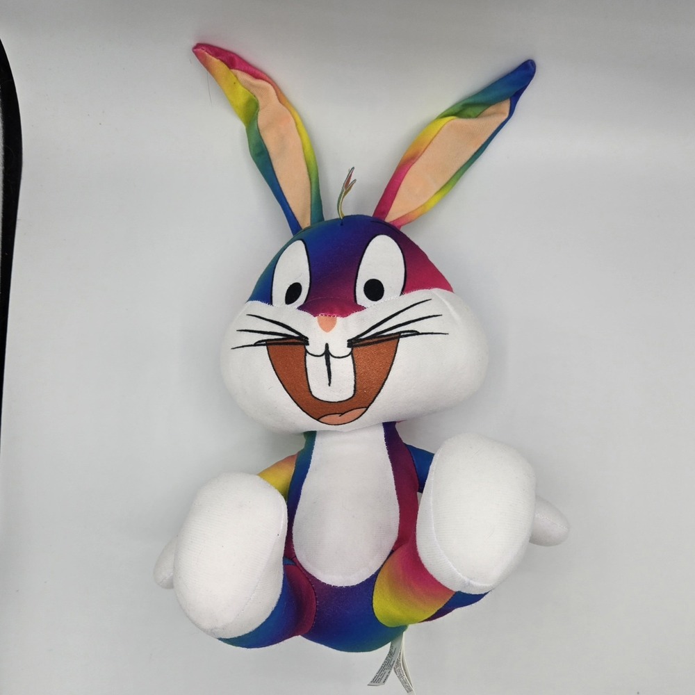 Toy Factory‎ Loony Tunes Bugs Bunny Rainbow Plush